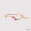 SJJDB106 | Butterfly Flutter Diamond Elegant Bangle