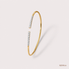 SJJDB118 | Dazzle Drift Diamond Luxury Bangle