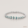 SJJDBRT136 | Intricate Vine Diamond Bracelet