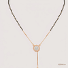 SJJDM119 | Pristine Floral Diamond Mangalsutra