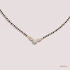 SJJDM124 | Elegant Charm Diamond Designer Mangalsutra