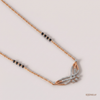 SJJDM137 | Flight of Elegance Diamond Mangalsutra