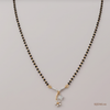 SJJDM148 | Floral Grace Diamond Elegant Mangalsutra