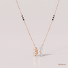 SJJDM158 | Whimsical Charm Diamond Contemporary Mangalsutra