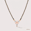 SJJDM159 | Luminous Twist Diamond Designer Mangalsutra