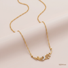 SJJDN101 | Bold Feather Diamond Designer Necklace