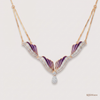 SJJDN104 | Wing Crest Diamond Designer Necklace
