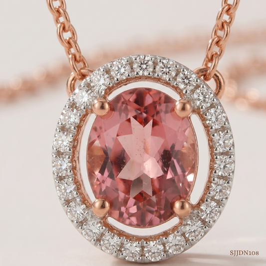 SJJDN108 | Blooming Romance Diamond Elegant Necklace