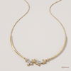 SJJDN122 | Butterfly Garden Diamond Floral Necklace