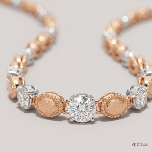 SJJDN135 | Elegant Allure Diamond Designer Necklace