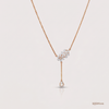 SJJDN141 | Blooming Charm Diamond Floral Necklace