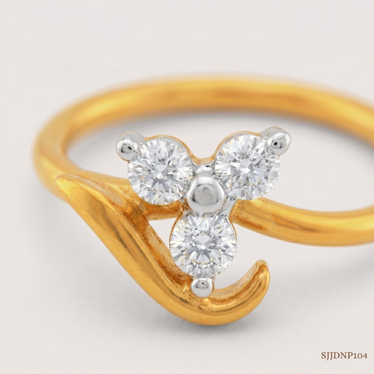 SJJDNP104 | Elegant Diamond Classic Nose Pin