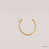 SJJDNP139 | Round Diamond Classic Nose Pin