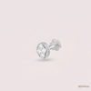 SJJDNP152 | Bloom Cluster Diamond Floral Nose Pin
