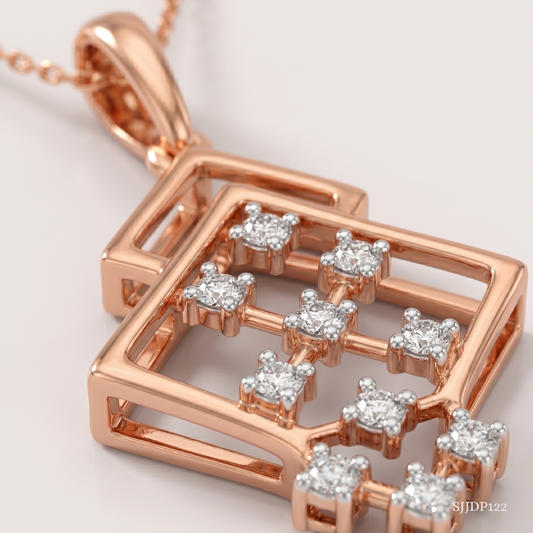 SJJDP122 | Stunning Diamond Designer Pendant