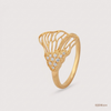 SJJDR104 | Luminous Drift Diamond Elegant Ring