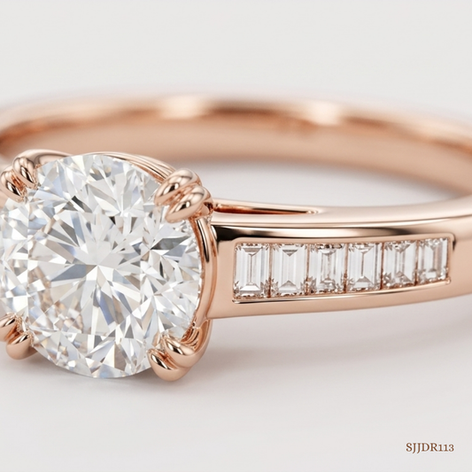 SJJDR113 | Sparkling Grace Diamond Solitaire Ring