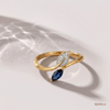 SJJDR116 | Petal Muse Diamond Floral Ring