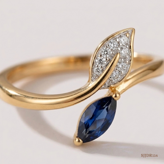 SJJDR116 | Petal Muse Diamond Floral Ring