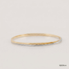 SJJGB144 | Sleek Radiance Modern Gold Bangle with Premium Shine