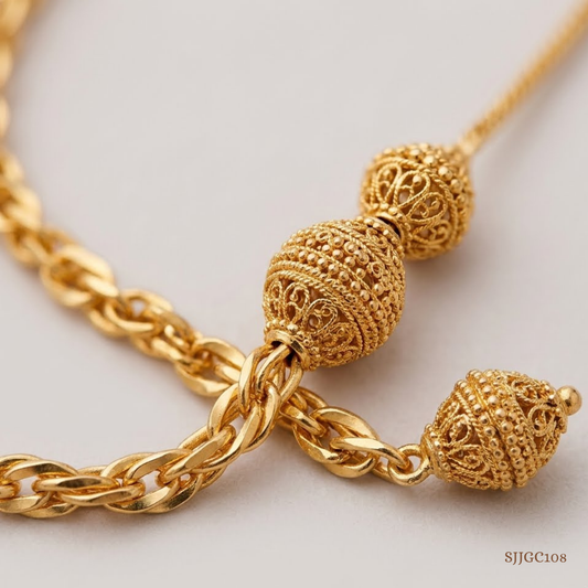 SJJGC108 | Regal Links Designer Gold Chain