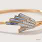 SJJDB105 | Linear Wings Diamond Contemporary Bangle