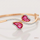 SJJDB106 | Butterfly Flutter Diamond Elegant Bangle