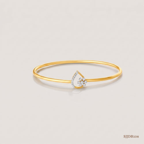 SJJDB108 | Timeless Fancy Diamond Luxury Bangle