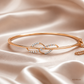 SJJDB109 | Delicate Loop Diamond Classic Bangle