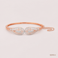 SJJDB110 | Luminous Drop Diamond Contemporary Bangle