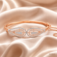 SJJDB110 | Luminous Drop Diamond Contemporary Bangle