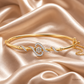 SJJDB111 | Radiant Loop Diamond Elegant Bangle