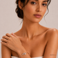 SJJDB113 | Radiant Petal Diamond Floral Bangle