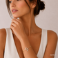 SJJDB117 | Graceful Twirl Diamond Contemporary Bangle