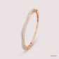 SJJDB120 | Sparkle Arch Diamond Designer Bangle
