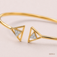 SJJDB123 | Geometric Glow Diamond Modern Bangle