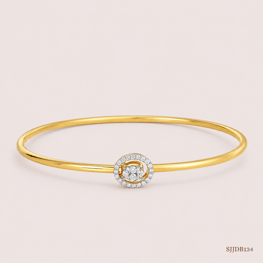 SJJDB134 | Dainty Diamond Classic Fashion Bangle