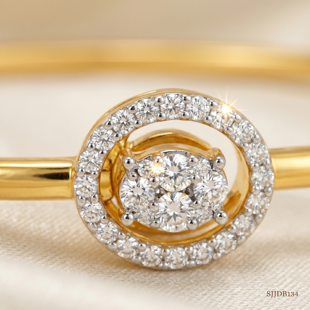 SJJDB134 | Dainty Diamond Classic Fashion Bangle