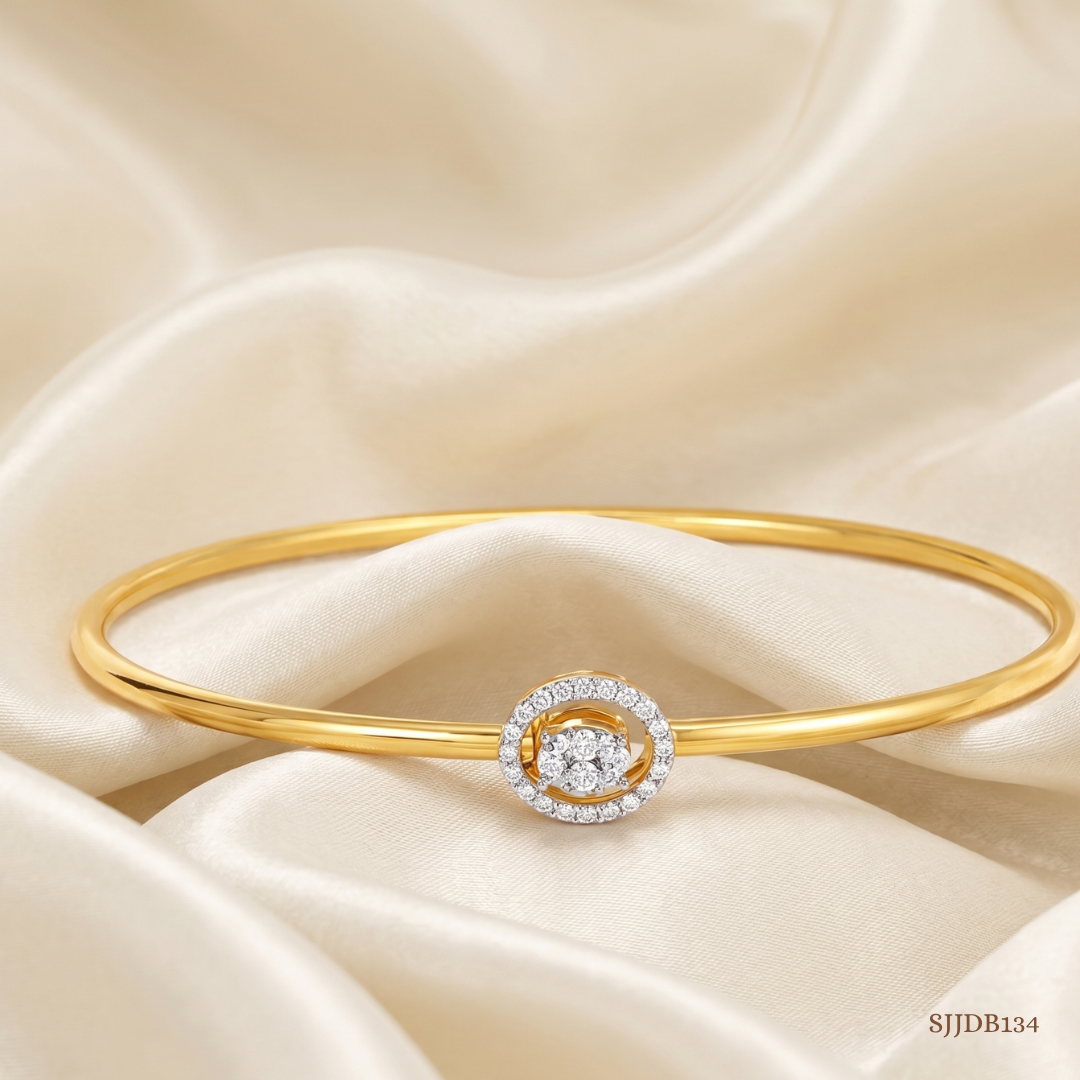 SJJDB134 | Dainty Diamond Classic Fashion Bangle