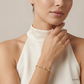 SJJDB138 | Petal Pathway Diamond Floral Bangle