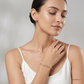 SJJDB144 | Glimmer Grid Diamond Modern Bangle