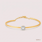 SJJDB148 | Glittering Cluster Diamond Luxury Bangle