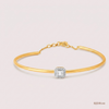 SJJDB148 | Glittering Cluster Diamond Luxury Bangle
