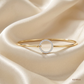 SJJDB152 | Shimmering Circle Diamond Elegant Bangle