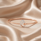 SJJDB154 | Teardrop Diamond Elegant Designer Bangle
