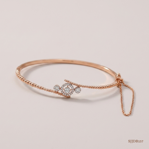 SJJDB157 | Dainty Diamond Elegant Fashion Bangle