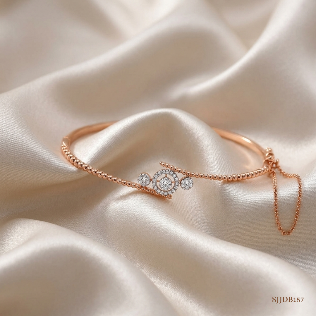 SJJDB157 | Dainty Diamond Elegant Fashion Bangle