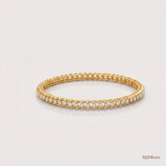 SJJDB160 | Timeless Rhythm Diamond Luxury Bangle