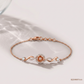 SJJDBRT103 | Spiralling Glow Diamond Bracelet