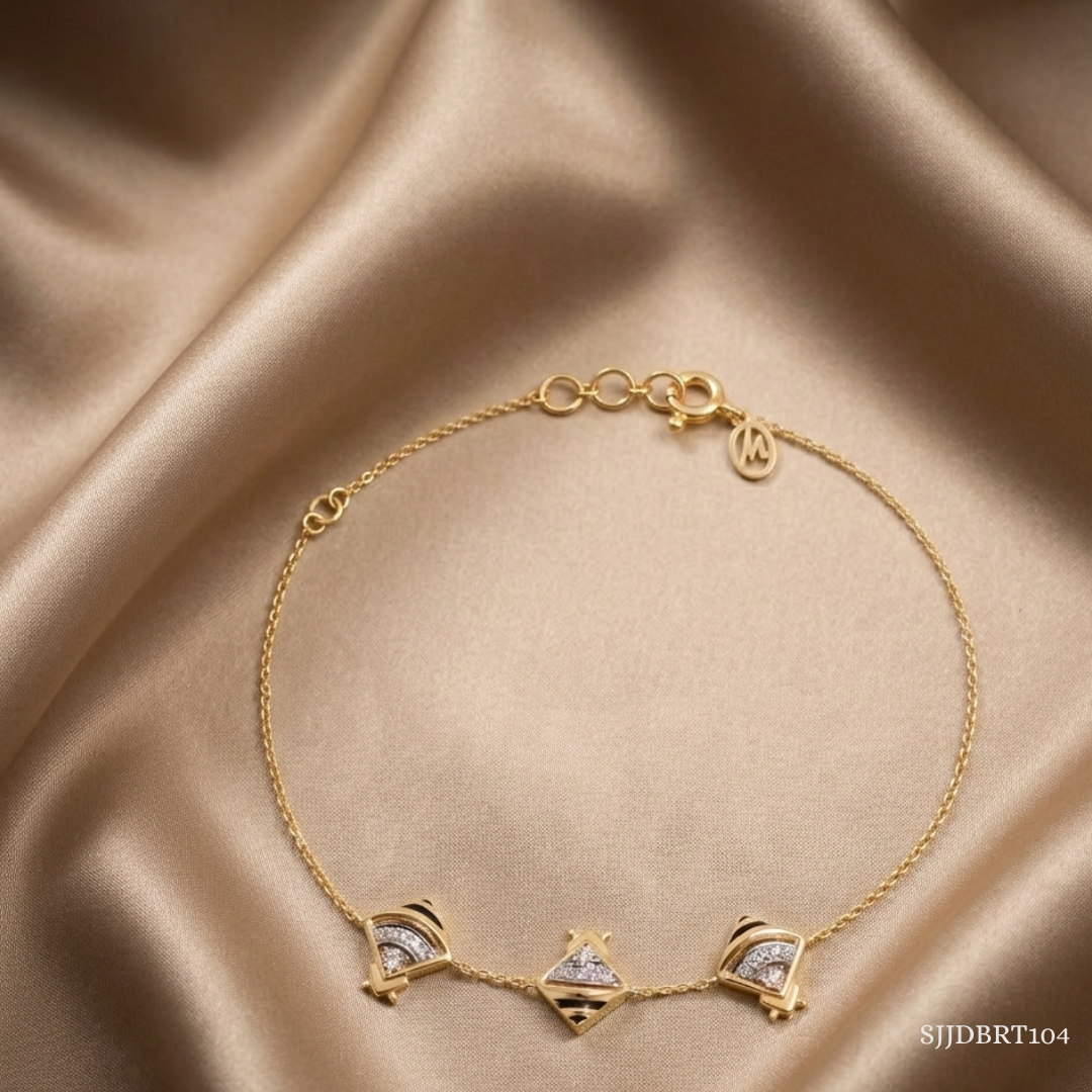 SJJDBRT104 | Bee Bold Diamond Bracelet
